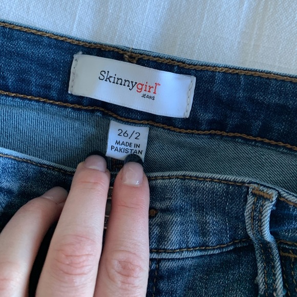 SkinnyGirl Skinny jeans w snake print on the sides - Picture 6 of 6